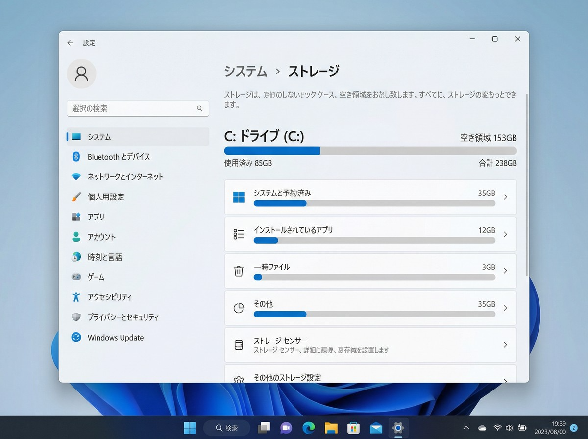 SSDの容量が購入GBより少ない理由_2
